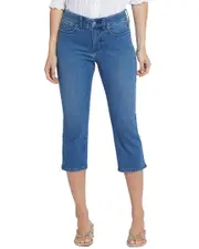 NYDJ Waist Match Slim Straight Crop Contented Jean