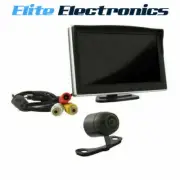 DNA RVS50P 5" REARVIEW LCD MONITOR + BUTTERFLY & FLUSH MOUNT REVERSE CAMERA