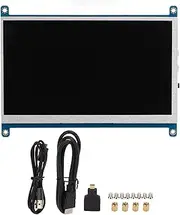 Capacitive Touch Screen 7 Inch High Resolution Wide Compatibility Mini PC Monitor for Banana Pi with HD Multimedia Interface Cable and USB Cable Included (IPC-IP)
