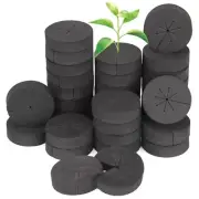 60Pcs Garden Clone Collars Neoprene Inserts Sponge Block for 2 inch Net Pots Hyd