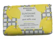 BEEKMAN 1802 GOAT MILK BAR SOAP - SUNSHINE LEMON (3.50 Oz)