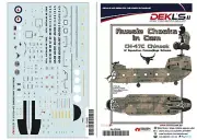 1/72 CH-47C Chinook - RAAF 12 SQN Camouflage Scheme Decal DEKL's II