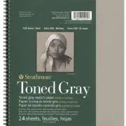 Strathmore 400 Series Toned Gray Paper Pad 18x24"