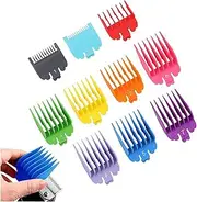 admecoo 10PCS Hair Clipper Guide Comb Set for Wahl Hair Clippers Limit Combs Hair Trimmer Guards Attachments Hair Salon Tool Set