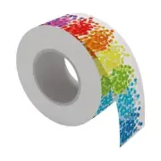 Colorful Dot Border Trim Wall Decals for Classroom Office Chalkboard Whiteboards