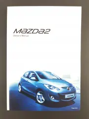 Genuine Mazda 2 DE DH Series 3 Owners Manual Mazda2 11/2010 - 07/2014