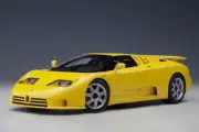 for AUTOART for BUGATTI for EB110 for SS yellow 1:18 Car Pre-built Model