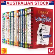 Diary of a Wimpy Kid Box Set Collection 1-16 Books by Jeff Kinney FREE SHIPPING