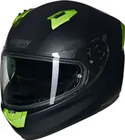 Nolan N60-6 Classico Nobile 311, full face helmet , color: Matt Black/Light Green , size: XXL
