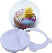 1 Set Round Eclipse Silicone Cake Mold For Mousses Ice Cream Chiffon Cakes Baking Pan Decorating Accessories Bakeware Tools
