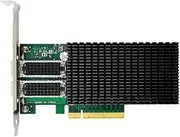 Pcie X8 X-4 Dual-Port 10G Sfp28 Fiber Optic Network Card Dual-Port 10G Network Adapter Card