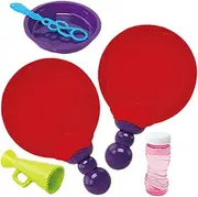 YARNOW 1Set Bubble Racket Set Bubble Blower for Outdoor Fun Parent Interaction for Backyard Park Pool and Beach Activities