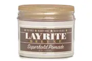 Layrite Superhold Pomade (High Hold, Medium Shine, Water Soluble) 120g/4.25oz