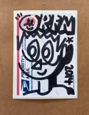 2014 ORFN ORIGINAL HAND DONE GRAFFITI STICKER RARE BARRY MCGEE