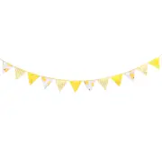 Fabric Pennant Banner Graduation Party Banner Bunting Banner