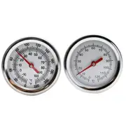 Stainless Steel Soil Thermometer Temperature Monitor Compost Measuring Probe