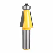 1/2 Inch Shank 11.25 Degree Router Bit Chamfer Bevel Edging Woodworking Cutter Tenoner