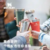 在飛比找蝦皮商城精選優惠-【新品】STANLEY不鏽鋼水杯 隨手咖啡保溫杯 時尚辦公室