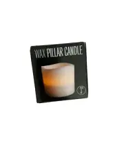 WATERPROOF OUTDOOR/INDOOR FLAMELESS PILLAR CANDLES FLICKERING LED LIGHT W /TIMER