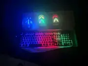 RGB Gamer Wired Keyboard, Mouse & speak W/RGBLED Backlit, bundle For PC Computer