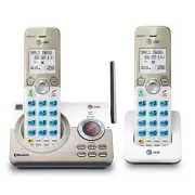 AT&T DL72219 DECT 6.0 2-Handset Cordless Phone for Home with Connect to Cell ...