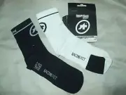 Assos Equipe Socks, evo7, Holy White, Size 0 (EU35-38)