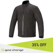 Alpinestars Solano Waterproof Motorcycle Jacket Black