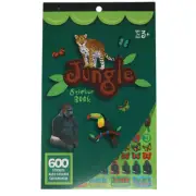 Jungle Craft Sticker Book Assortment, 600-piece