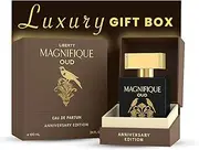 Liberty Oud Perfume for Men, 3.4 Oz Magnifique Premium Oud Perfumes for Anniversary Edition Long-Lasting Eau de Perfume, Luxury Fruity Fragrance for Men, Perfume Spray