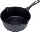 Victoria Cast Iron Saucepan, Cast Iron Melting Pot, Made in Colombia, 2QT Siz...