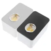 2 Pcs Wall-mounted Toothpaste Device Squeezer Dispensers Automatic