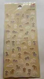 Toy Poodle Stickers, Sticker Sheet, Dog Puppy