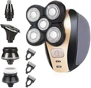 Bald Head Hair Shaver Electric Shaver for Men Rechargeable Electric Men Shaver Body Hair Trimmer Clipper Electric Razor (Single)