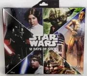 Star Wars 12 Days of Socks Kids Toddlers Size S Advent Calendar SOLD OUT Target
