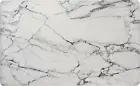 Cozy Marble White Kitchen Mat - Anti Fatigue & Non Slip