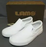 LAMO Youth LUCY Style slip-on flat memory foam insole sneakers size 3Y white NEW