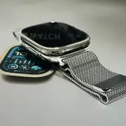 Apple Watch ULTRA 2 49mm CUSTOM Diamond Polished with Apple Milanese Loop