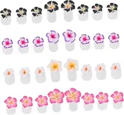 minkissy Nail Polish Separator Toe Spacer 32pcs Silicone Toe Separators for Pedicure Art