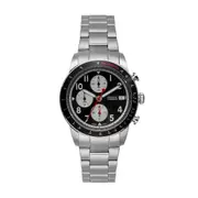 Fossil Sport Tourer Chronograph Stainless Steel Watch FS6045 Silver