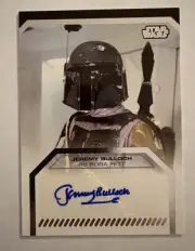 2013 ToppsStar Wars Galactic Files 2 Autograph Jeremy Bulloch - Boba Fett Auto