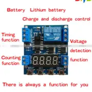 Adjustable 6-30V Relay Module 1-Channel Trigger Delay Cycle Timer Circuit Switch