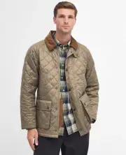 BARBOUR Ashby Quilted Jacket MSRP $370 in Timberwolf British Classic