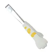 1pc Kitchen Stainless Steel Food Clip Cat Paw Modeling Food Clamp Barbecue Clip