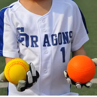 軟式海綿壘球棒球 兒童專用 安全球 手套組