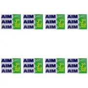 24pc Aim 90g Fluoride Toothpaste Tube Freshmint Dental Oral Care Teeth Cleaner