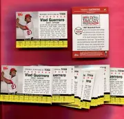 VLAD GUERRERO CALIFORNIA ANGELS 2008 TOPPS TRADING CARD HISTORY 30 BASEBALL LOT