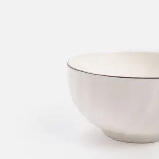 【HOLA】朵樂骨瓷飯碗4.5吋 白