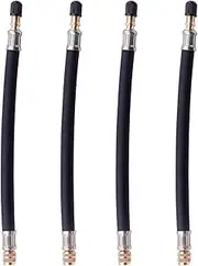 4pack/lot 4PCS Valve Stem Extension Valve Extension Connector Extension Bicycles And Portable Air Compressor Stroller