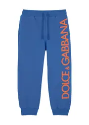 Dolce & Gabbana Kids Logo-print Cotton Sweatpants (4-6 Years) - Blue - 05YR (5 Years) 05YR (5 years)