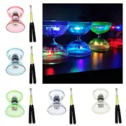 Professional Bearing Diabolo Set Toy High Speed Soft Juggling With Rope Hobbies Children Classic Hand Play Gift Purple